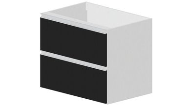 Balco Montreal 2 Gavetes 80cm Preto Bonatto