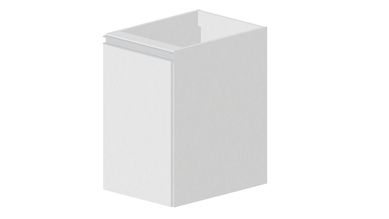 Balco Montreal Simples Esquerdo 40cm Branco Bonatto