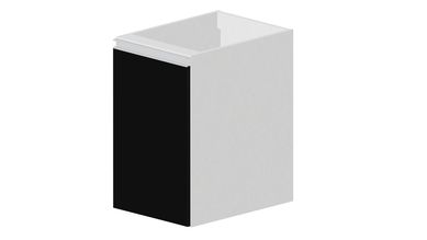 Balco Montreal Simples Esquerdo 40cm Preto Bonatto