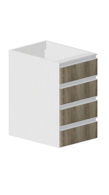Balco Montreal Gaveteiro 40cm Carvalho Bonatto