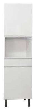Coluna Montebello com Gaveta 60cm Branco