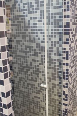 Box Canto Incolor 8mm 80x8x190cm Branco