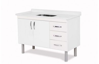 Gabinete Cozinha Toquio 116,2cm Branco
