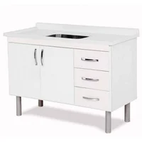 Gabinete Cozinha Toquio 116,2cm Branco
