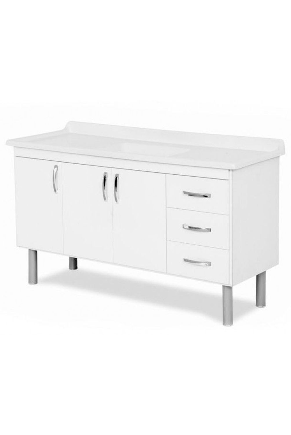 Gabinete para Cozinha Toquio 144cm Branco Rorato | Sodimac