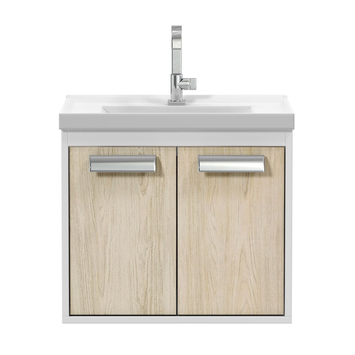 Gabinete para Banheiro com Espelho Rigel 50cm Branco/berlin Cerocha, marca Cerocha - Foto Principal
