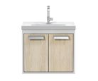 Gabinete para Banheiro com Espelho Rigel 50cm Branco/berlin Cerocha