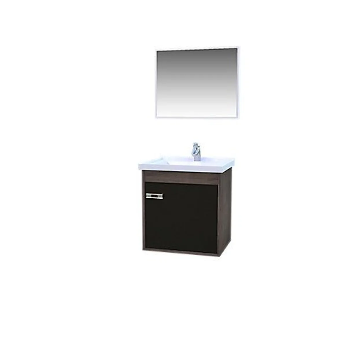 Gabinete para Banheiro com Espelho Spica 40cm Preto Cerocha, marca Cerocha - Foto 2