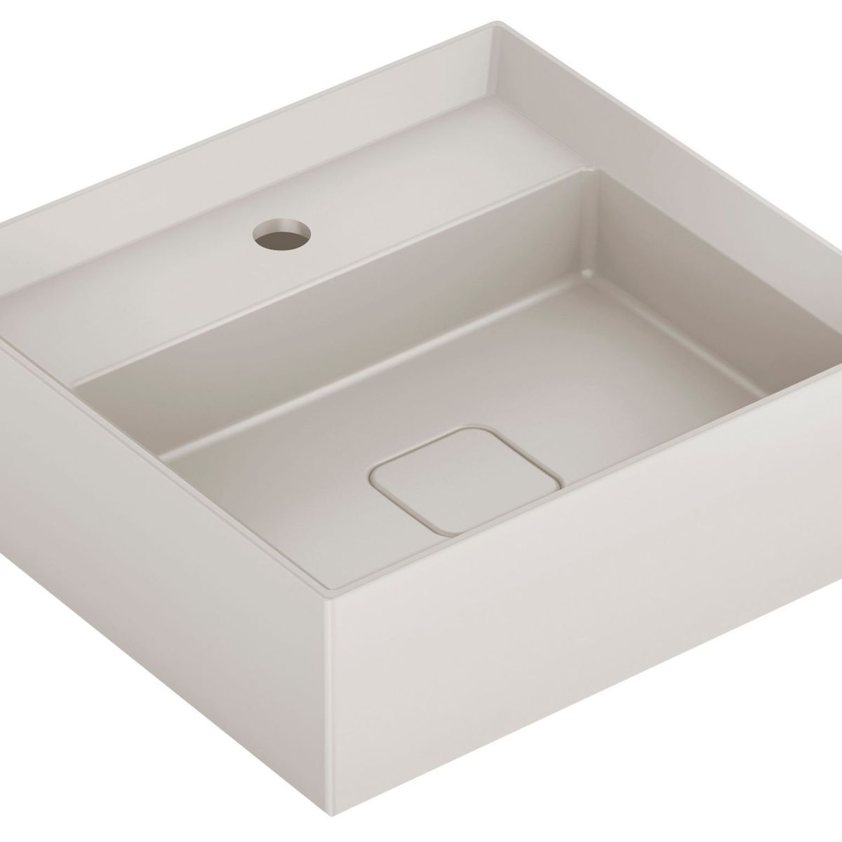 Cuba de Apoio Quadrada com Mesa Beige 450x420cm Platinium P6 Roca, marca Incepa - Foto Principal