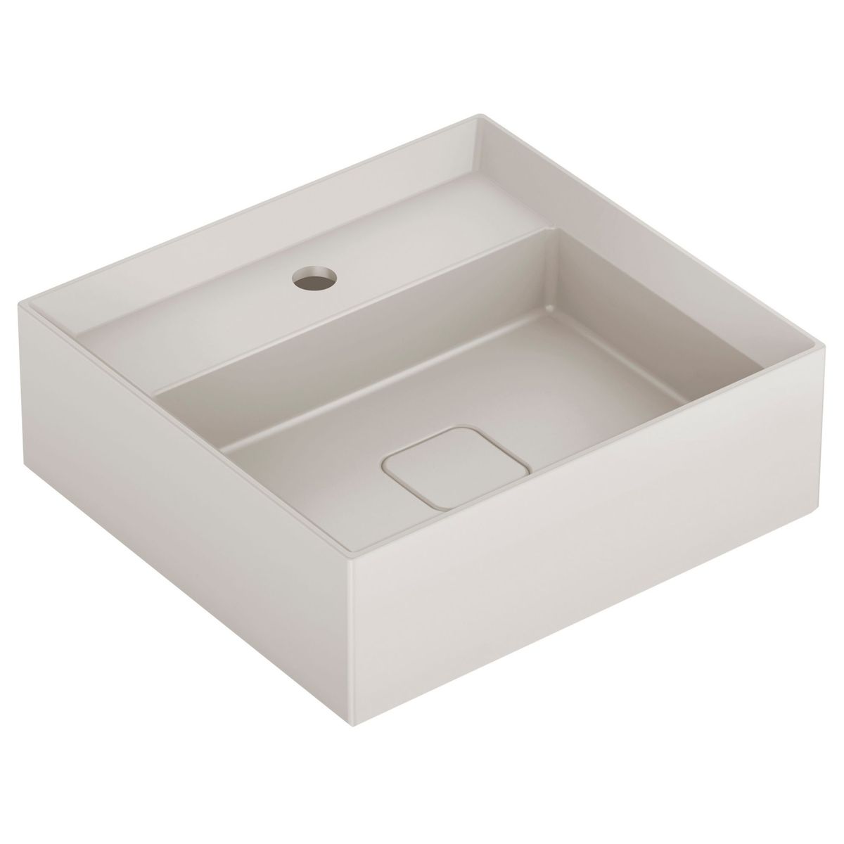 Cuba de Apoio Quadrada com Mesa Beige 450x420cm Platinium P6 Roca, marca Incepa - Foto Principal