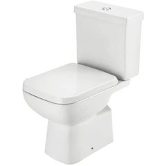 Kit Bacia com Caixa Acoplada Misti e Itens de Instalação 85x47x43cm Branco