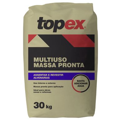 Massa Pronta Multiuso 30kg Cinza