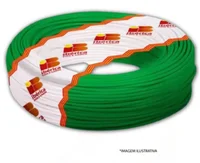 Cabo Flexível 6mm2 Verde Rolo 50M