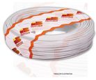 Cabo Flexível 6mm2 Branco Rolo 50M
