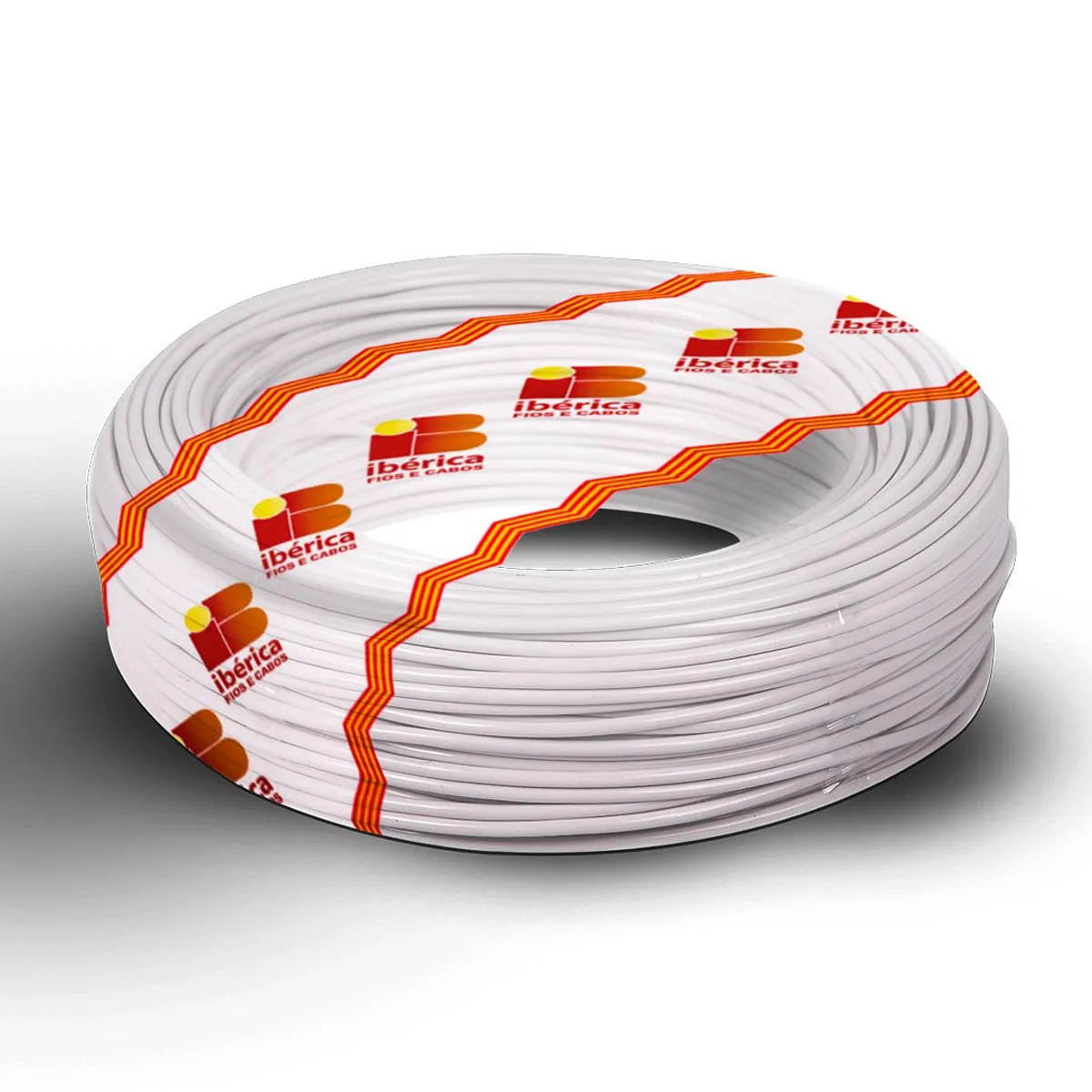 Cabo Paralelo 2X2,5mm2 Branco Rolo 10M, marca Ibérica - Foto Principal