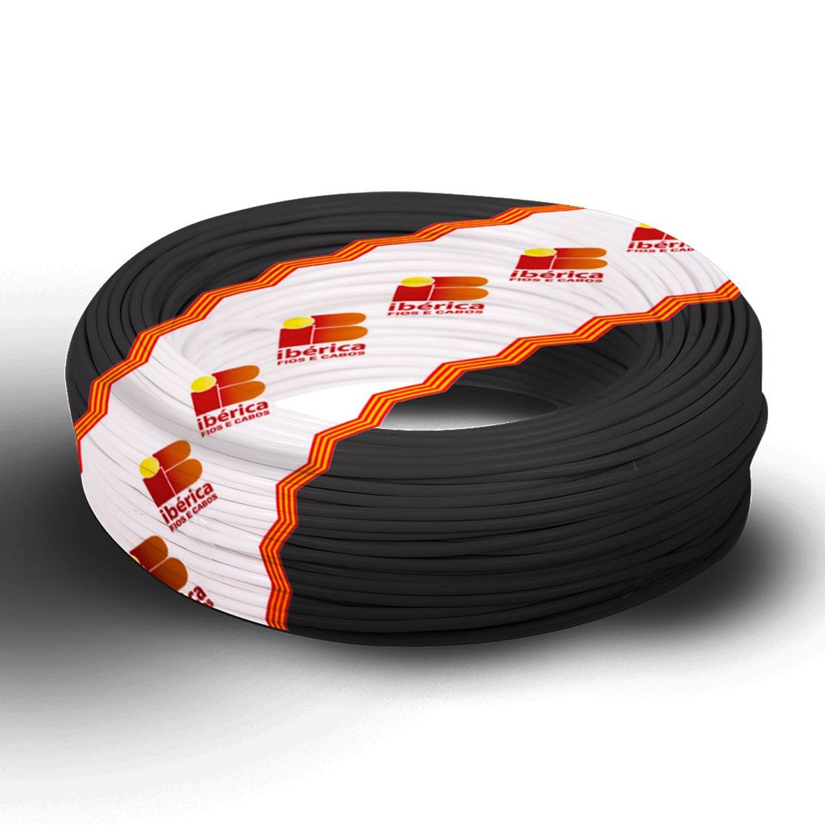 Cabo Paralelo 2X1,5mm2 Preto Rolo 25M, marca Ibérica - Foto Principal