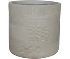 Vaso de Fibra Line Sand G Just Home Collection