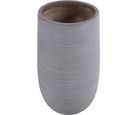 Vaso de Fibra Alto Taupe Just Home Collection