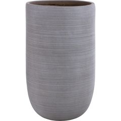 Vaso de Fibra Alto Taupe Just Home Collection