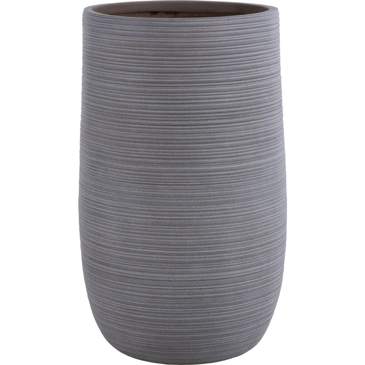 Vaso de Fibra Alto Taupe Just Home Collection, marca Just Home Collection - Foto Principal