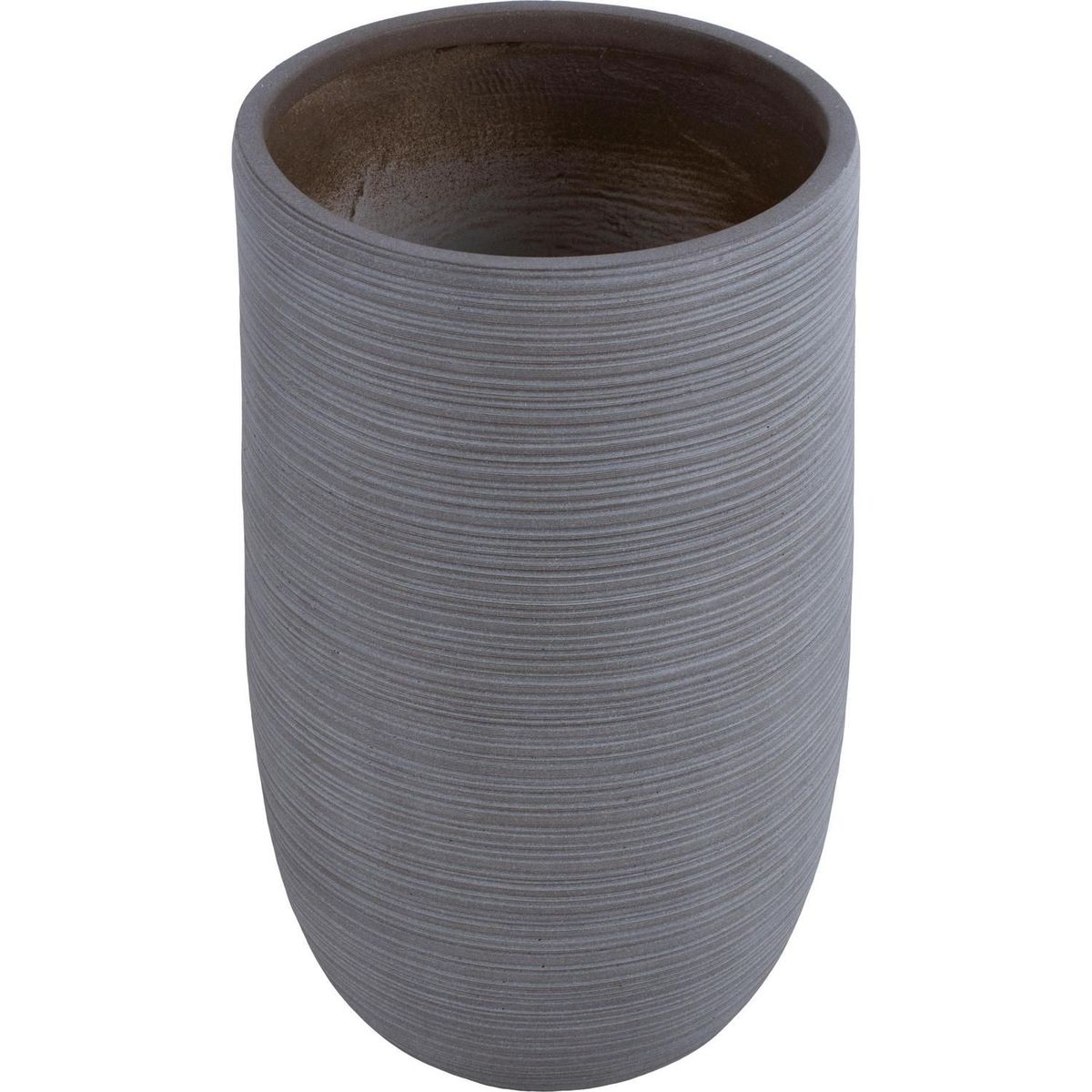 Vaso de Fibra Alto Taupe Just Home Collection, marca Just Home Collection - Foto 2