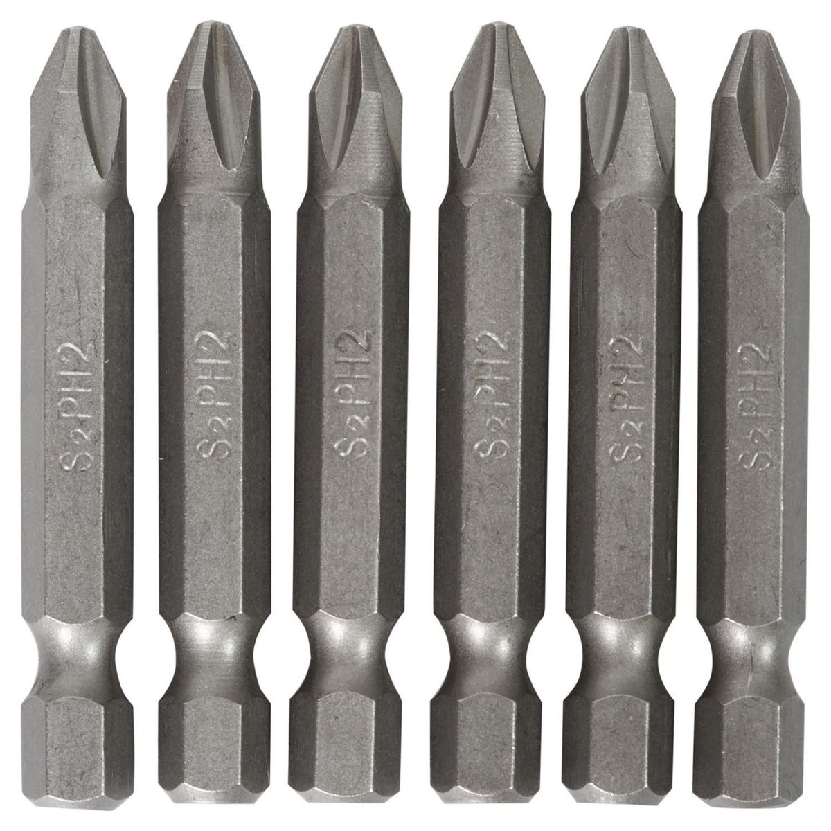 Conjunto 6 Pontas 50mm Ph2 Bauker, marca Bauker - Foto Principal
