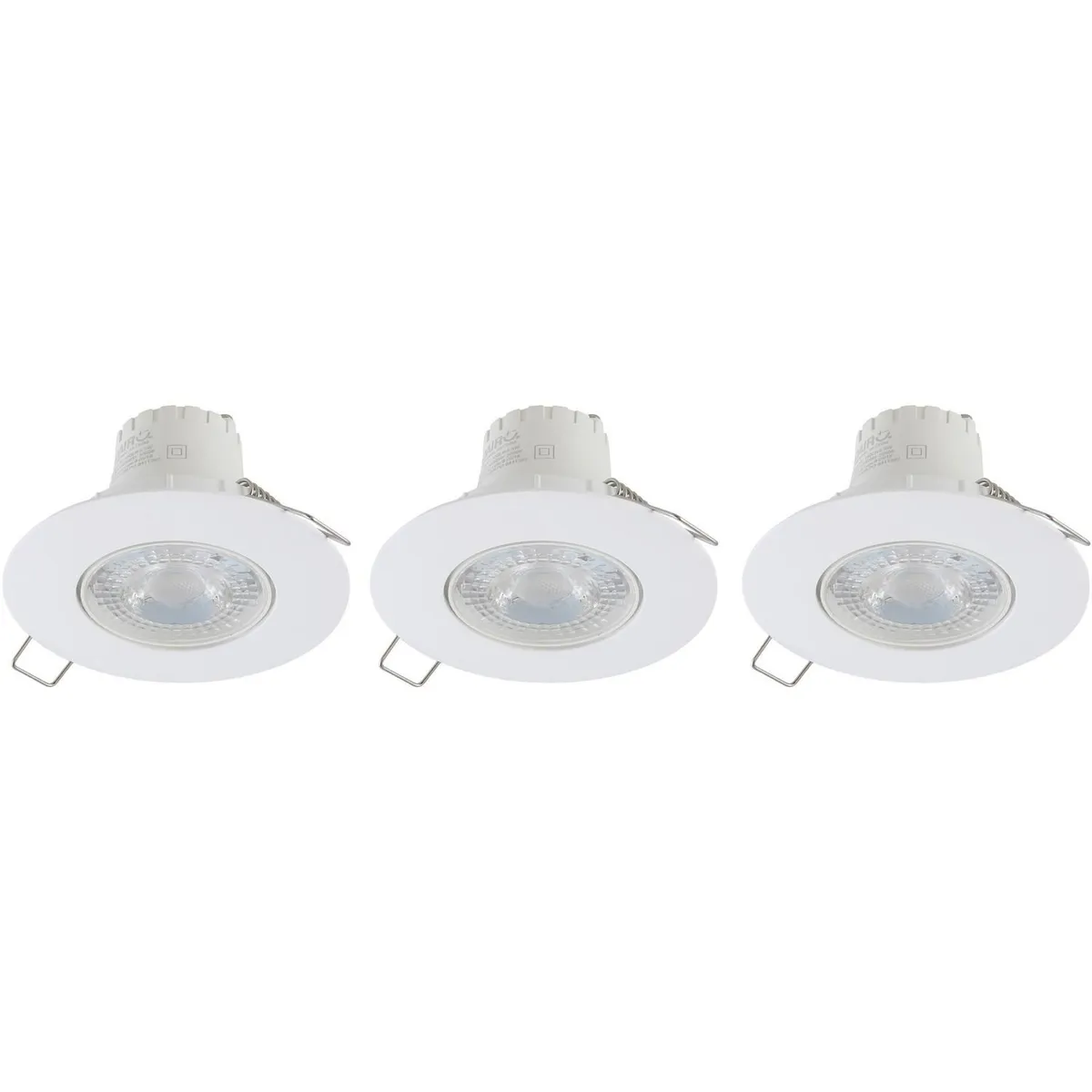 Kit 3 Spot de Embutir Redondo Branco 5,5W 3000K Dairu, marca Dairu - Foto Principal