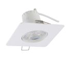Spot de Embutir Quadrado Preto 5,5W 3000K Dairu