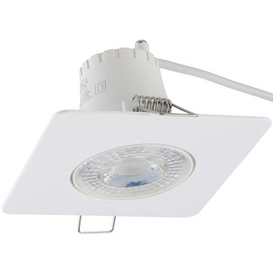 Spot de Embutir Quadrado Preto 5,5W 6500K Dairu