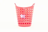 Cesto de Roupas Flexivel Telado 45Lts Rosa