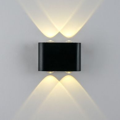 Arandela Led Lars Cinza 4W IP65 Just Home Collection