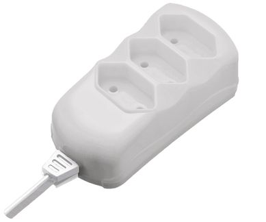Prolongador 3 Pinos 2P+T 10A Cabo Pl Com 10M