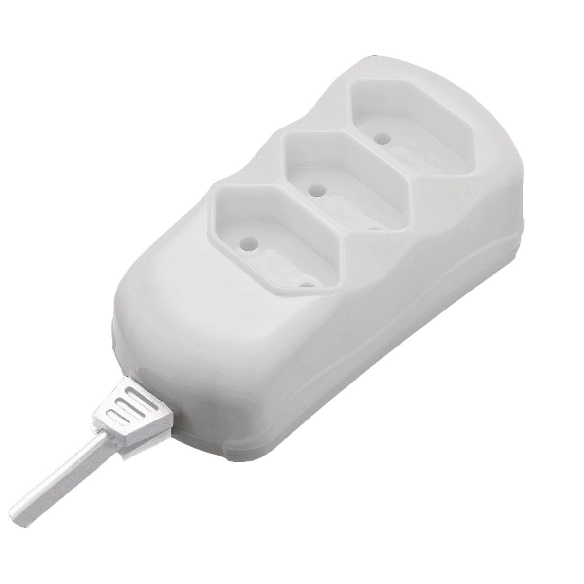 Prolongador 3 Pinos 2P+T 10A Cabo Pl Com 5M, marca Foxmix - Foto Principal