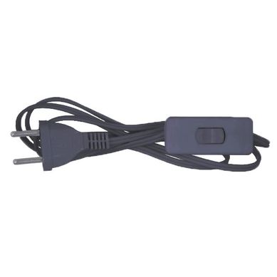 Fio Montado P/ Abajur 3 Pinos 2P+T 8A 1 Tomada Cabo Pl Com 2M