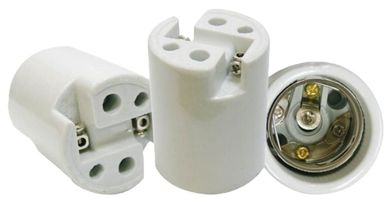 Soquete E40 16A 500V Cinza Halux