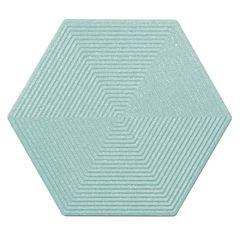 Revestimento Love Hexa BL Brilhante Retificado 17,44x17,44cm Azul
