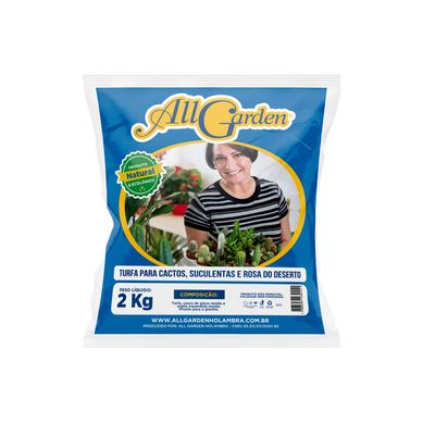 Substrato para Cactos e Suculentas All Garden Saco 2kg