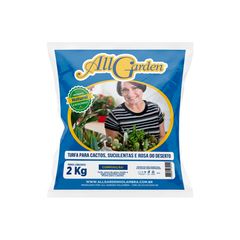 Substrato para Cactos e Suculentas All Garden Saco 2kg