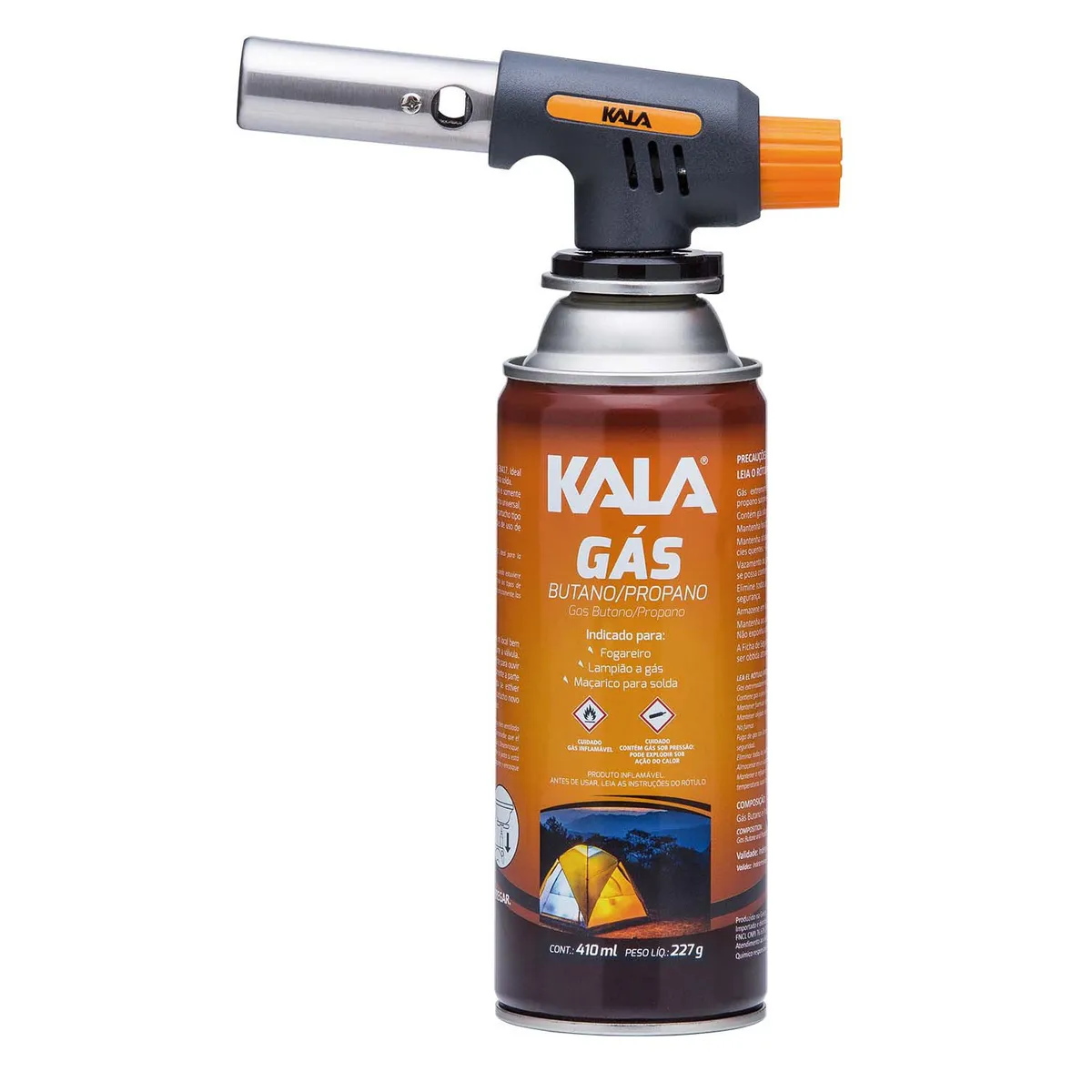 Maçarico Portátil Para Cilindro Gás 227G (Não Incluído), marca Worker - Foto 2