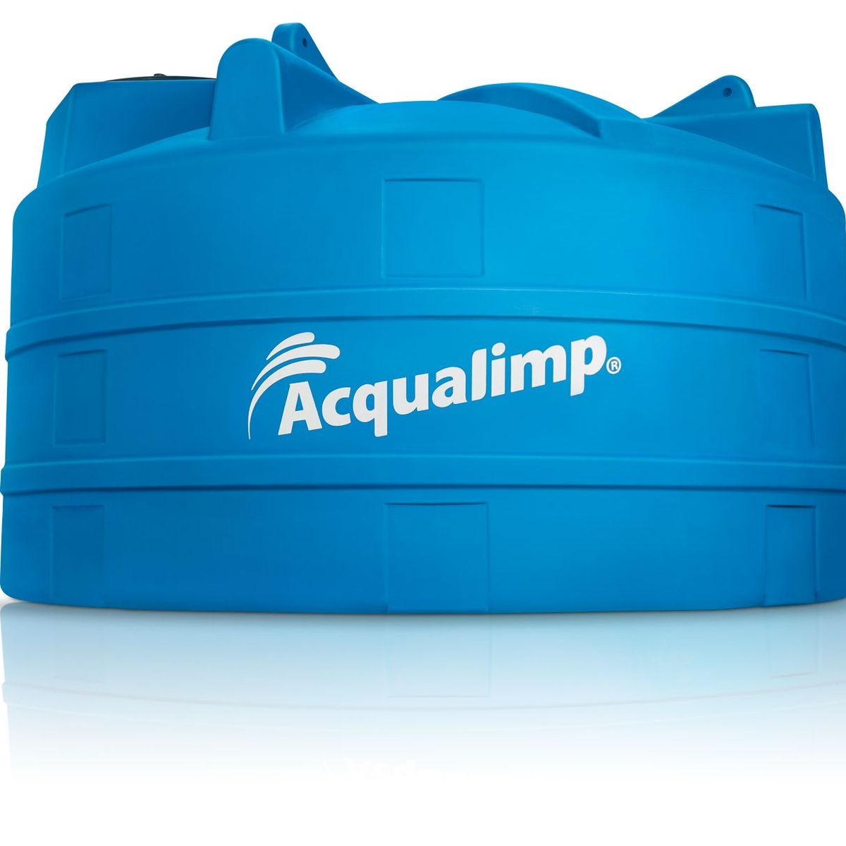 Caixa de Água 6.000L Polietileno Tampa Rosca Azul Acqualimp, marca Acqualimp - Foto Principal