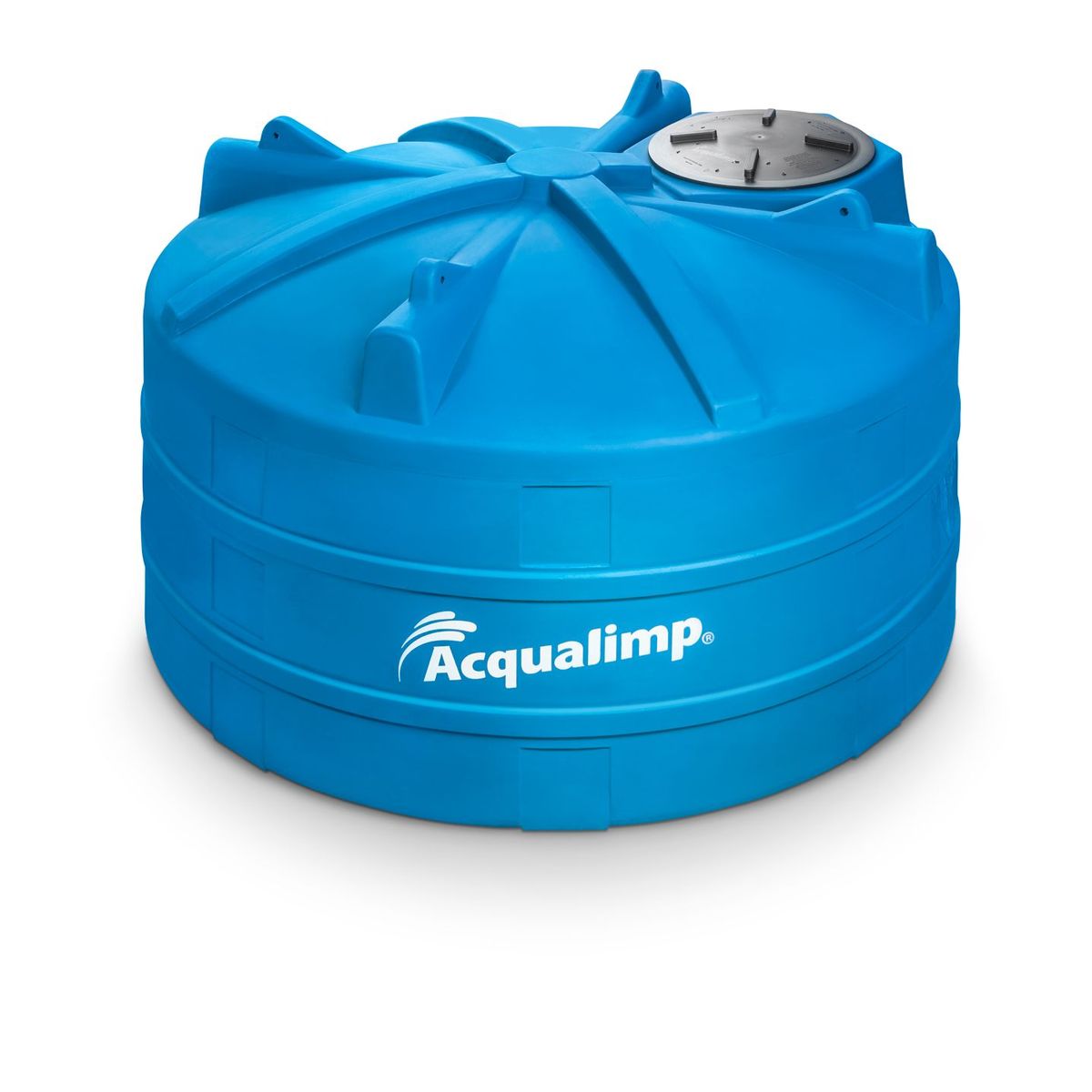 Caixa de Água 6.000L Polietileno Tampa Rosca Azul Acqualimp, marca Acqualimp - Foto 2
