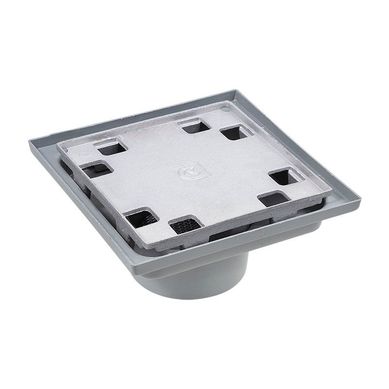 Ralo Inteligente 2149 Costa Navarro 15 x 15cm Alumino Cinza