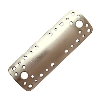Placa Reta para Eucal 85x85x65mm Ao G