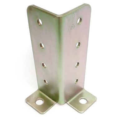 Base Ref Ajust para Pilar 130x45x45x3,0mm