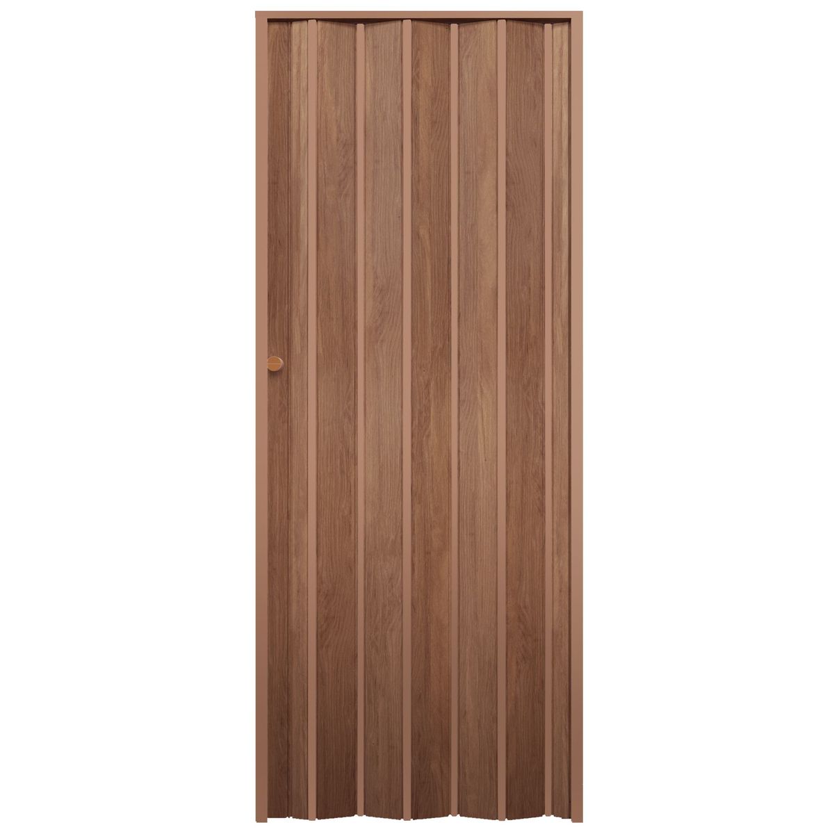 Porta Sanfonada  PVC Decor Wood 70x210cm Castanho, marca Araforros - Foto Principal