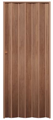Porta Sanfonada PVC Decor Wood 80x210cm Castanho