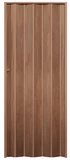 Porta Sanfonada PVC Decor Wood 90x210cm Castanho