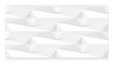 Revestimento Abstrate 38x74cm Caixa 1,40m Branco