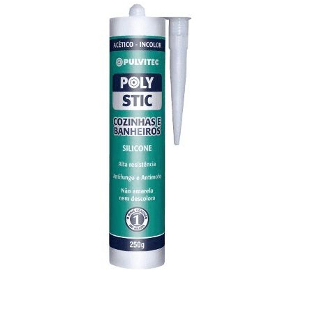Polystic Cozinha e Banheiro 250G Incolor, marca Pulvitec - Foto Principal