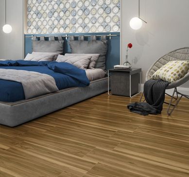 Piso Gres Imbuia 19x74cm Caixa 1,50m Madeira